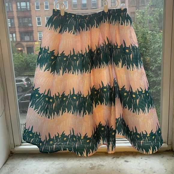 Colorful A-line skirt - Picture 1 of 4
